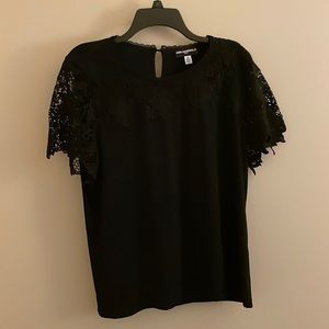 Karl Lagerfeld Black Top